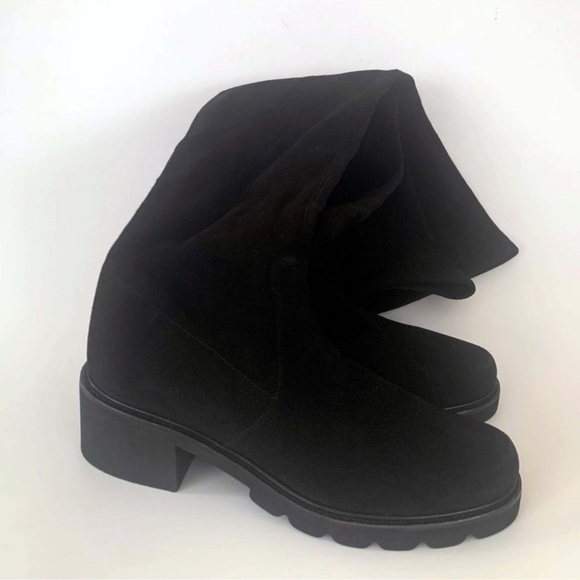 Stuart Weitzman Suede Over the Knee Boots - Picture 5 of 7